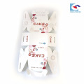 Wholesale food grade art paper cake packaging box with handle